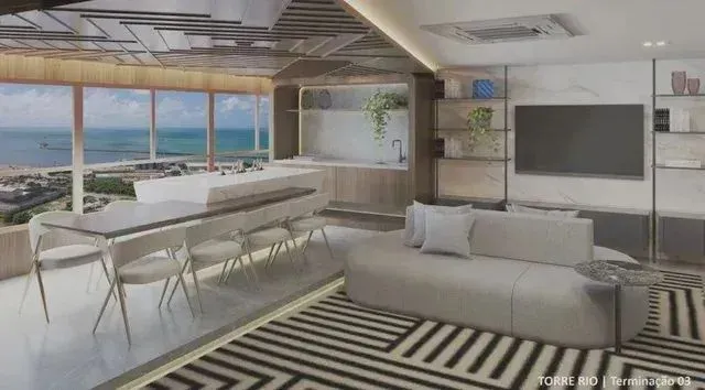 EO- EDF. AURORA PRINCE| Alto Padrão| 121m²| 3 quartos| Lazer completo