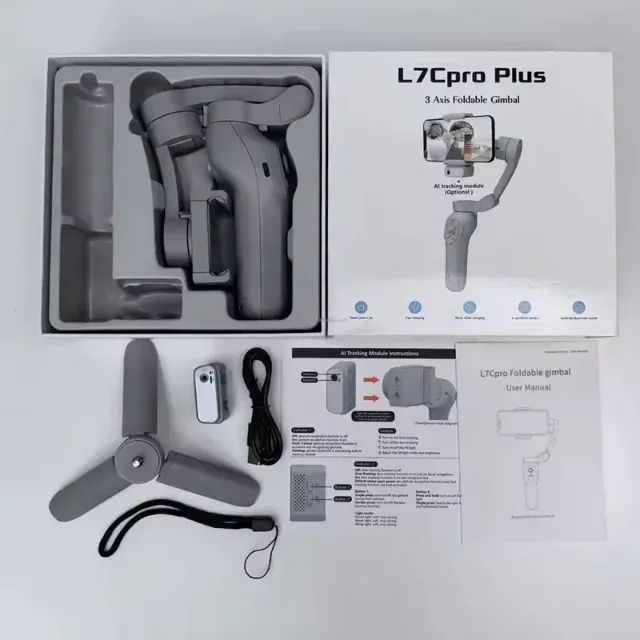 Estabilizador Gimbal L7C Pro Automático - Acessórios para Câmeras