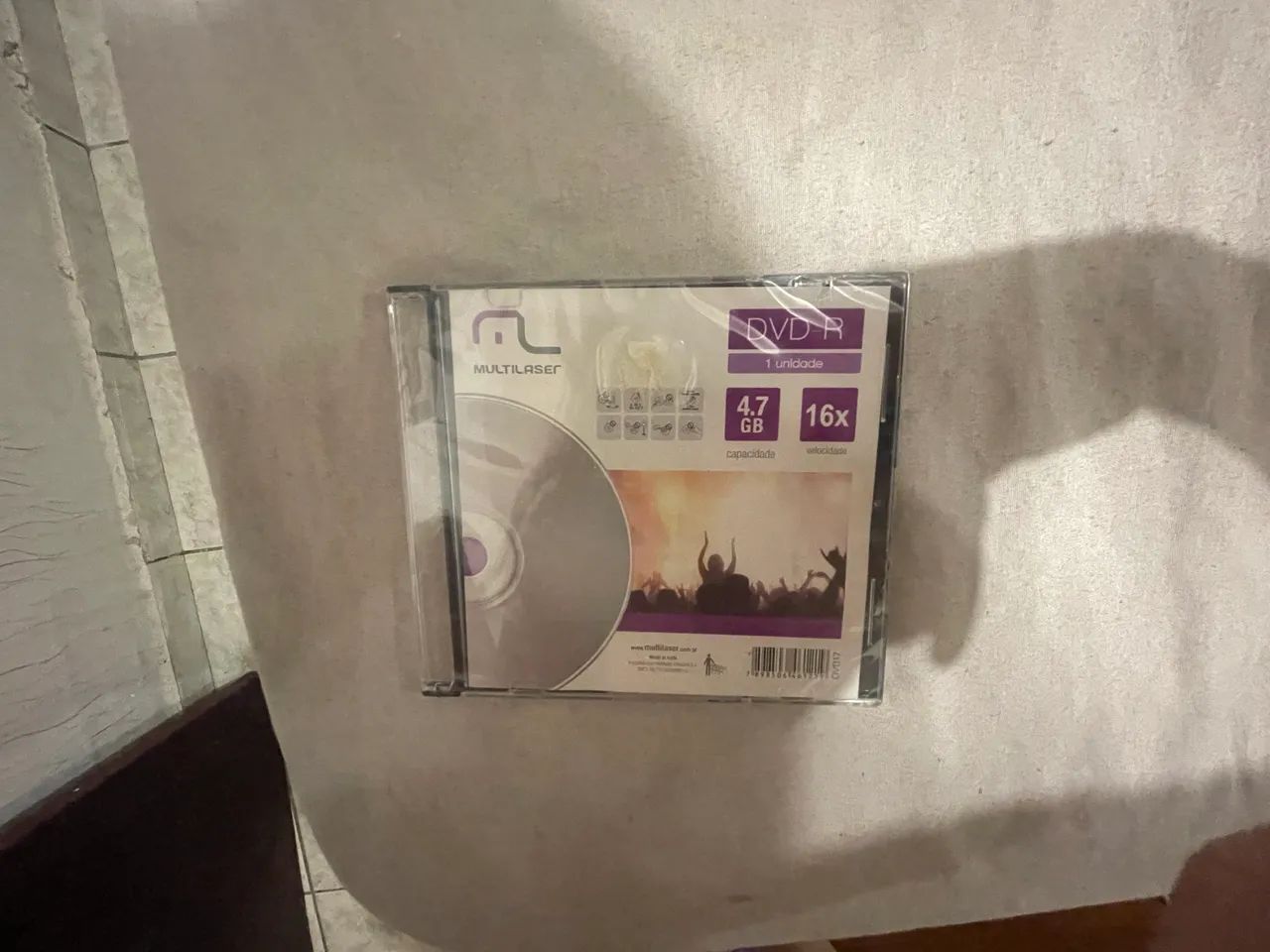 DVD VIRGEM COM CAPA ACRÍLICA  - Foto 2