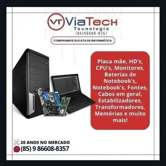 Equipametos De Informática / Sucatas De informática. - Foto 4