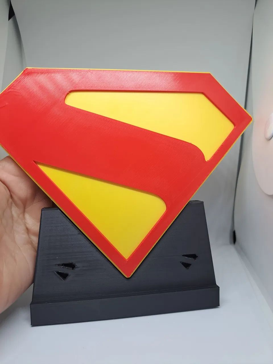 Placa do Superman em 3D para decoração - Foto 4
