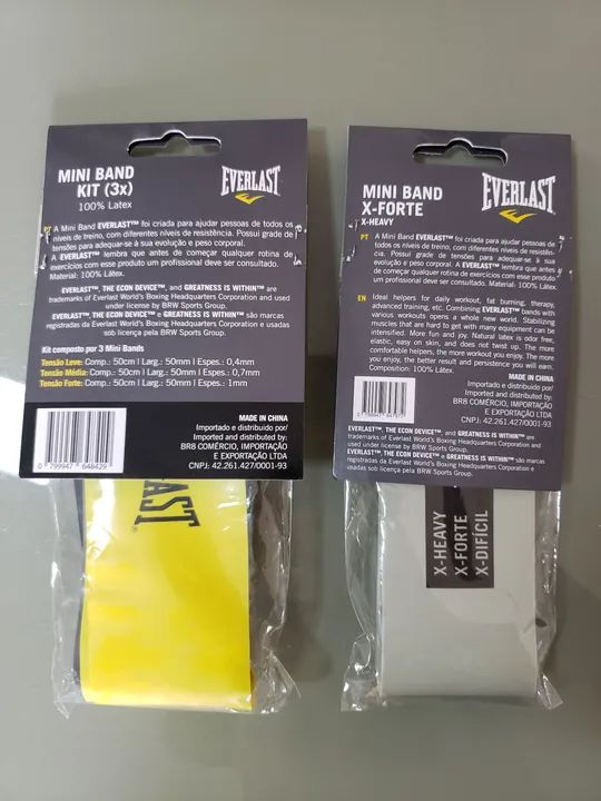 Kit de Mini Bandas de Resistência Everlast - Foto 2