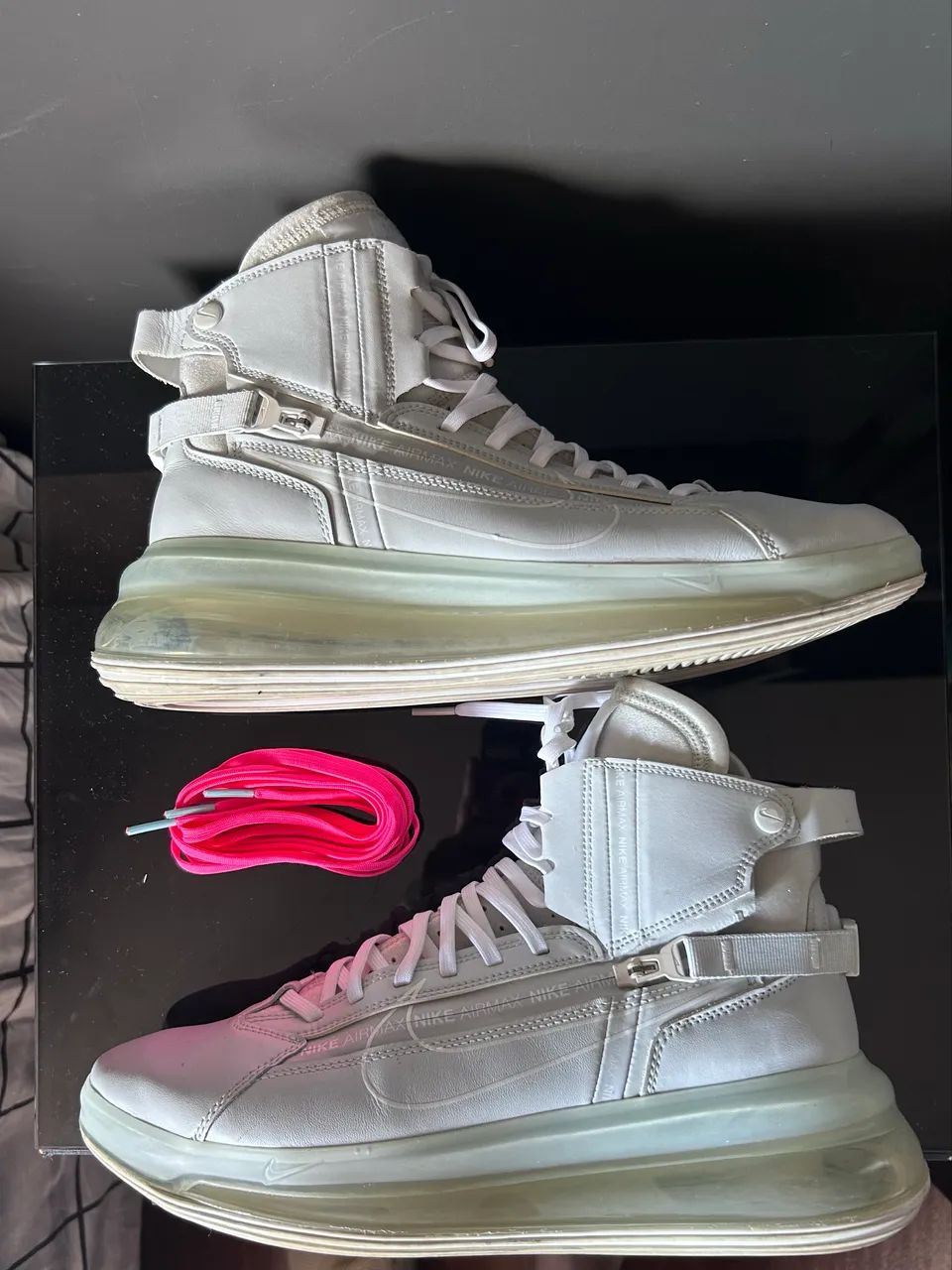 tênis nike air max 720 saturn pure platinum, tamanho 42 - Foto 2