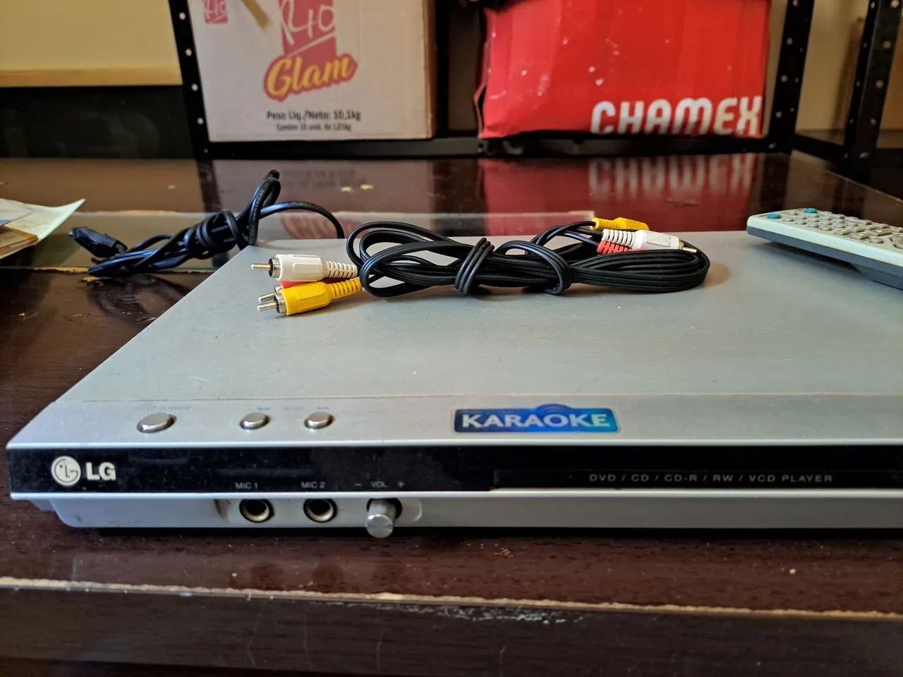 Dvd karaoke LG 