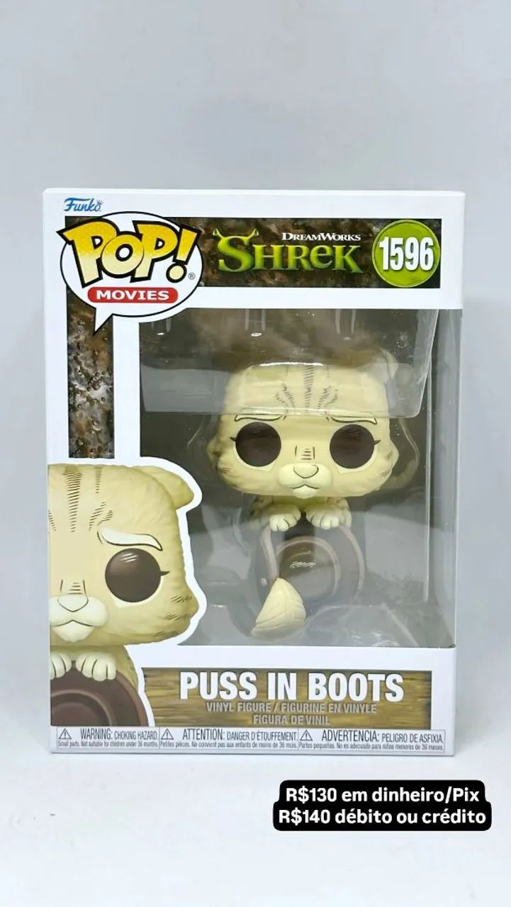 Funko Pop! Puss in Boots Shrek 1596