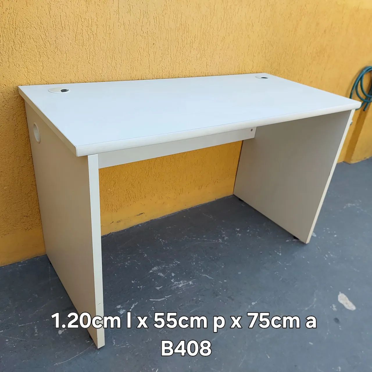 Mesa escritório 1.20x55cm compacta - Foto 3
