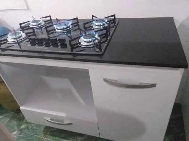 Balcão para fogão cooktop forno fit - Foto 3