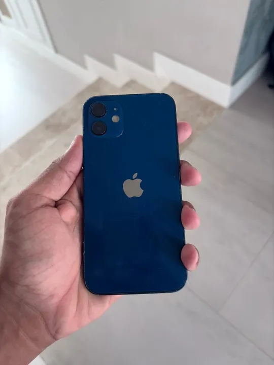 Iphone 12 AZUL 256gb - usado