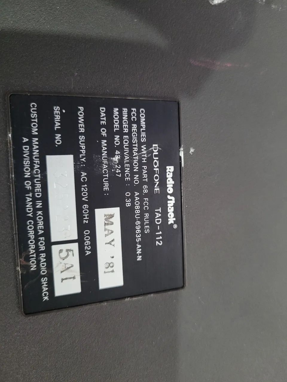 Secretaria elétrica bem antiga  - Foto 5