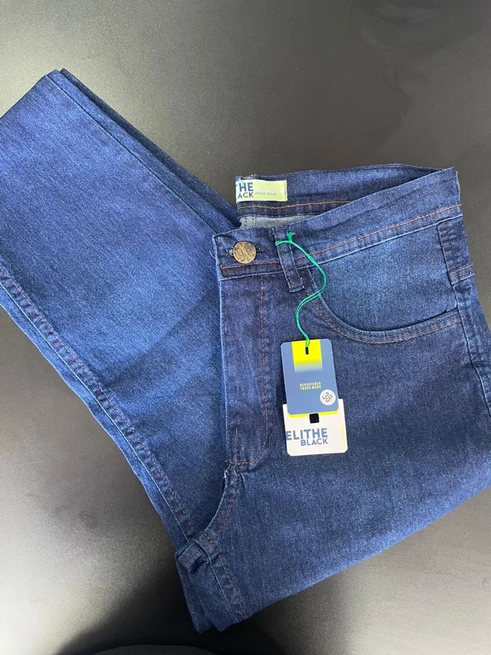 Calça jeans Elithe Black - Foto 4