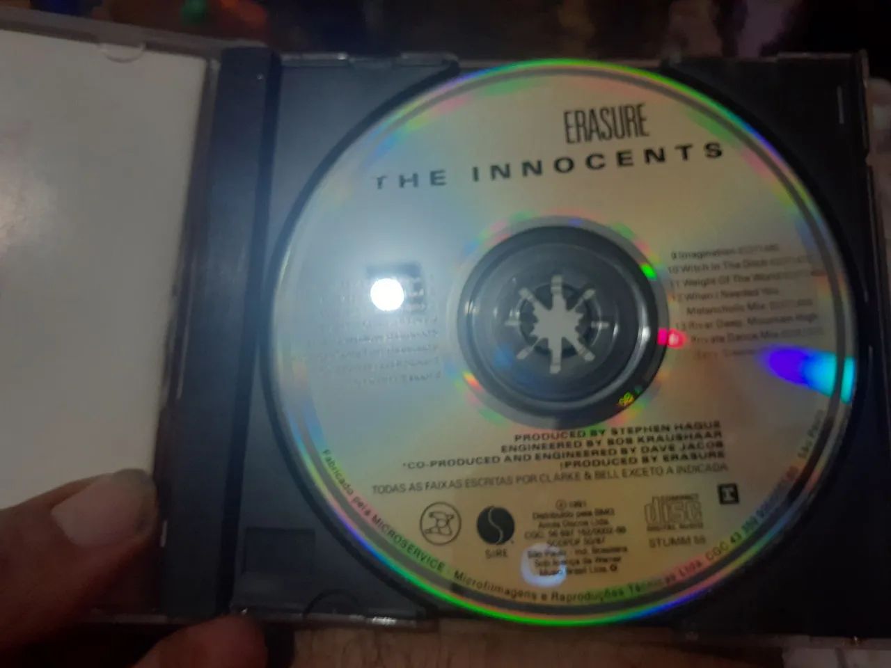 CD Erasure - the innocents  - Foto 3