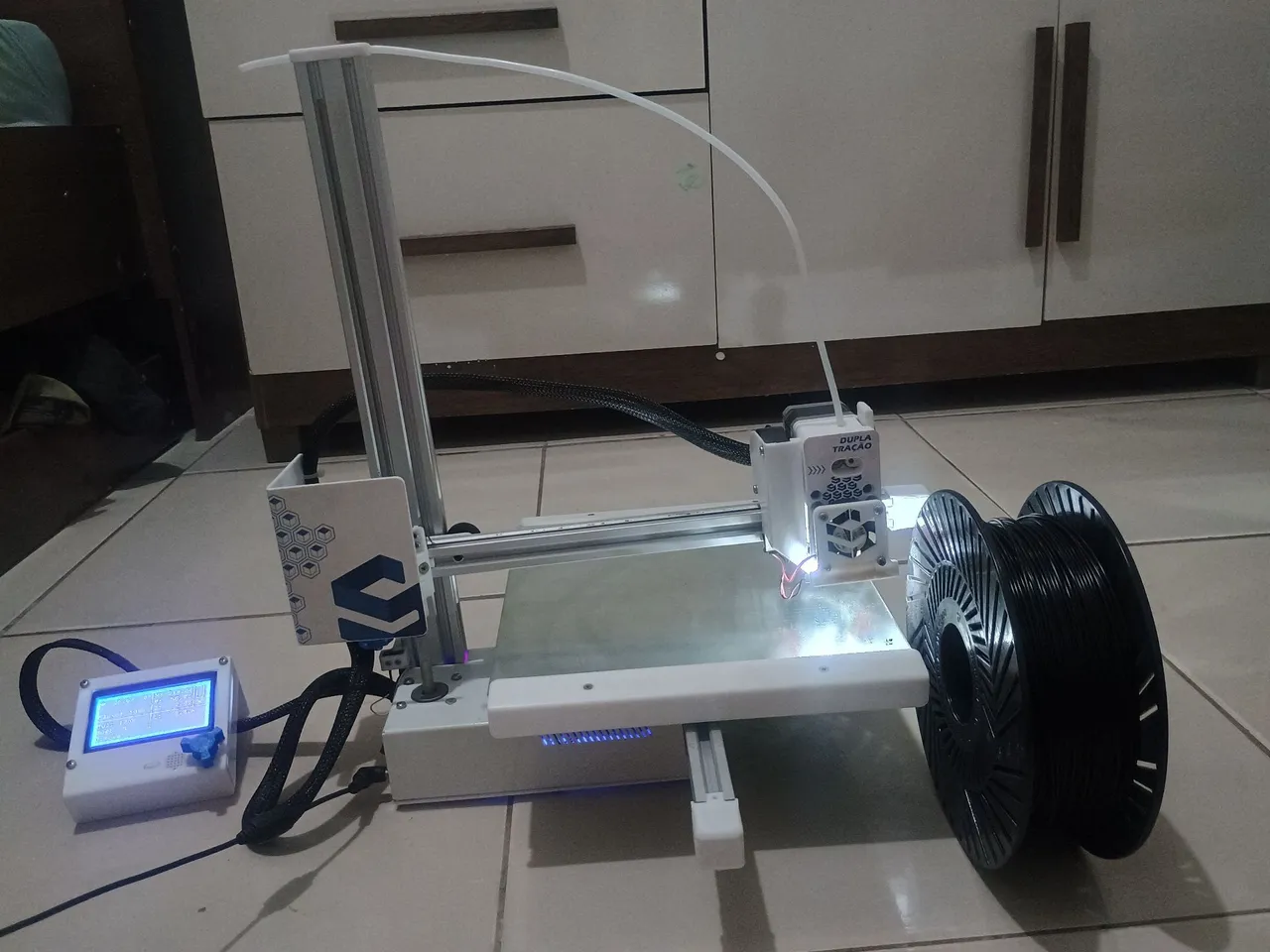 Impressora 3D Stella 3 + Filamento de 800g, Para retirada de peças