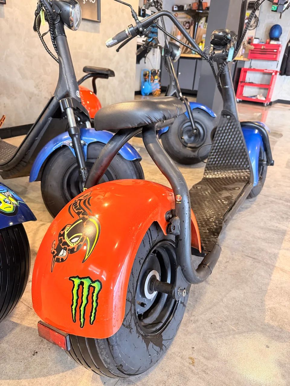 Moto scooter elétrica autopropelido - Foto 7