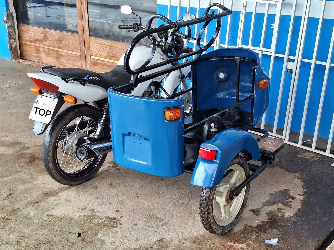 Titan cargo 125 com saidecar  - Foto 7