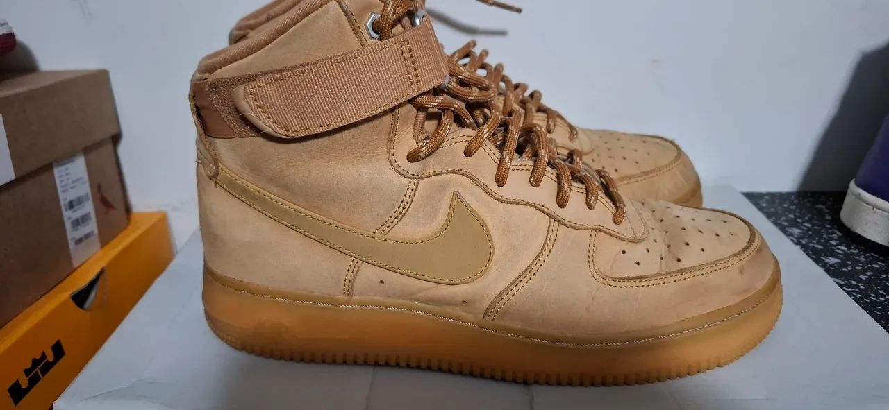 Tenis air force 1 high flax  - Foto 3