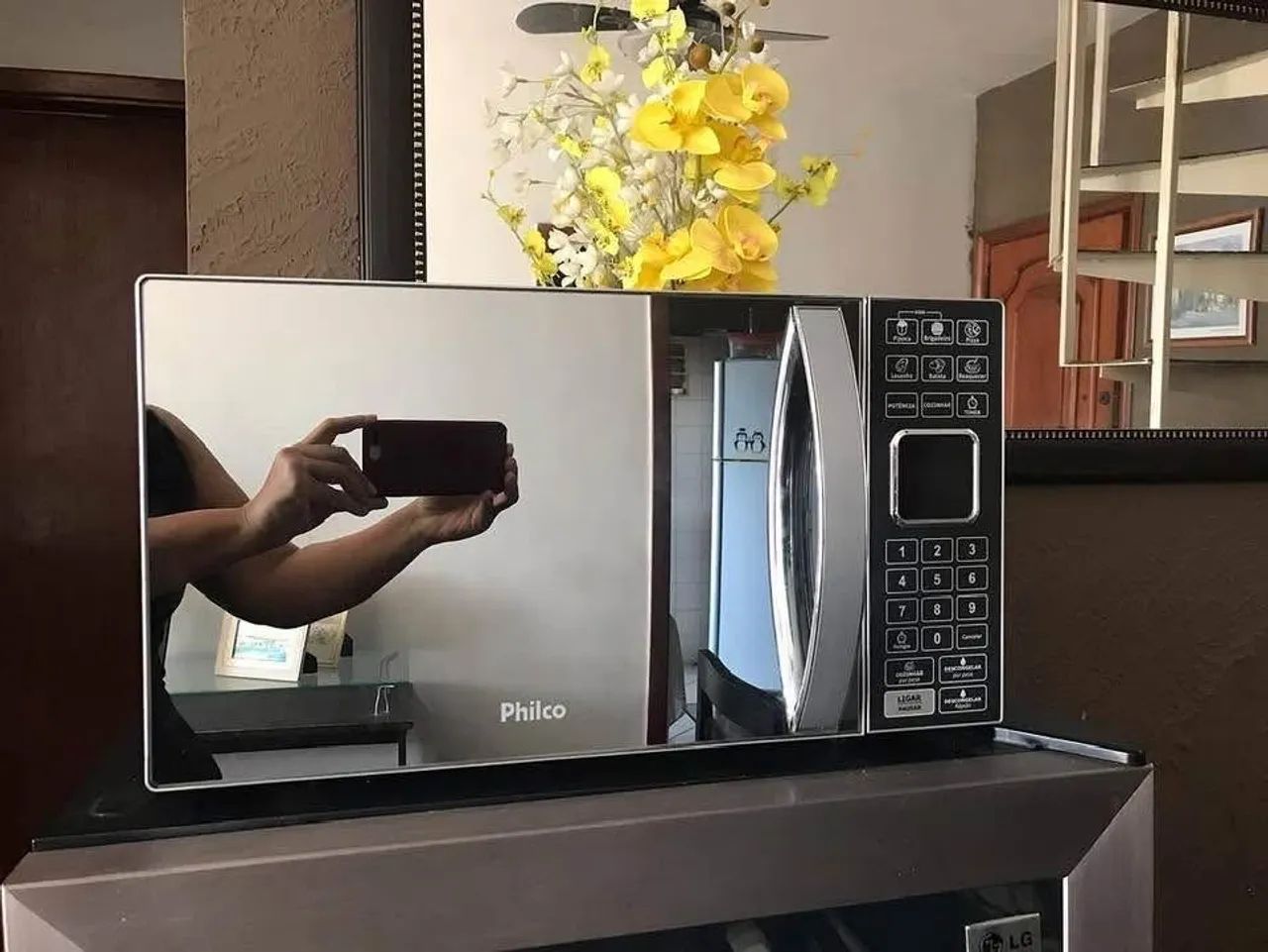 Microondas Philco Espelhado 25 litros 