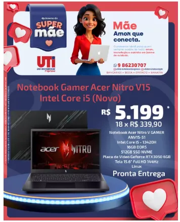 NOTEBOOK ACER NITRO RYZEN 5