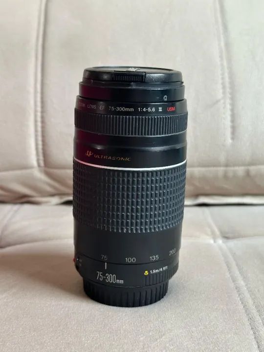 Lente Canon Ef 75-300mm F/4-5.6 Iii (Usado)