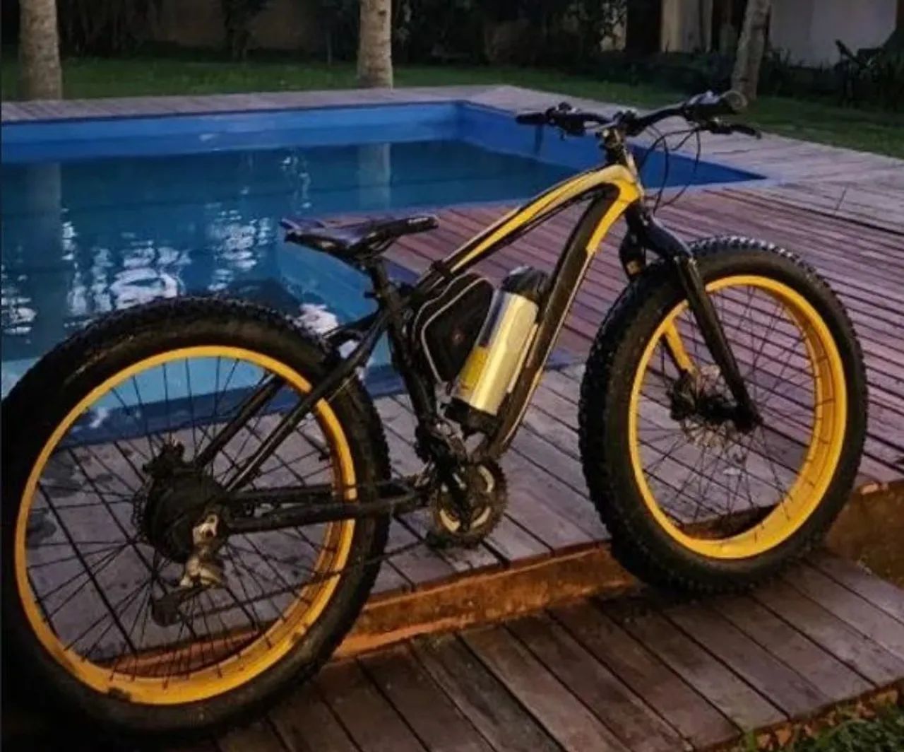  FAT BIKE eletrica.Bicleta elétrica com acelerador.. - Foto 2