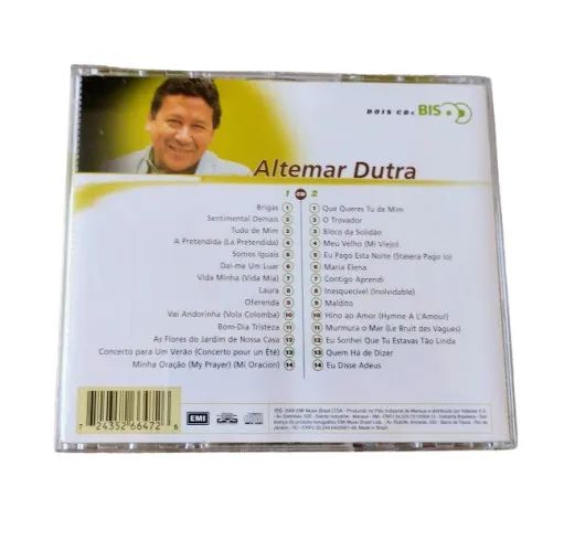 CD Duplo Altemar Dutra EMI 2000 Bis MPB  - Foto 4
