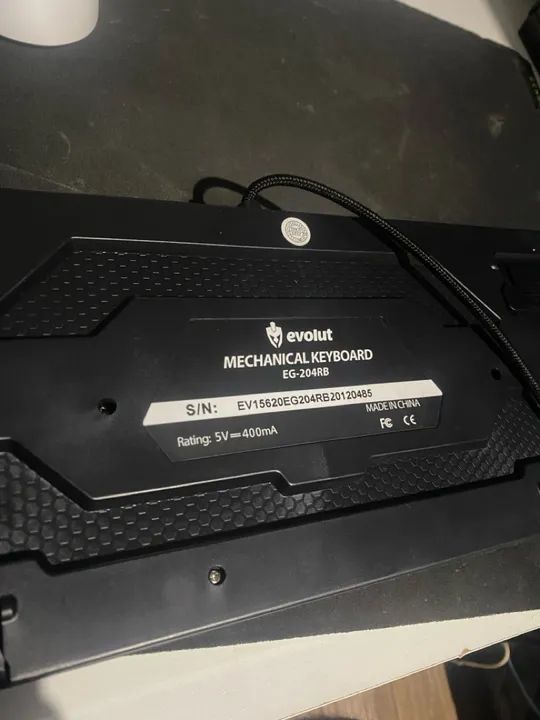Teclado mecânico evolut 204 - Foto 4
