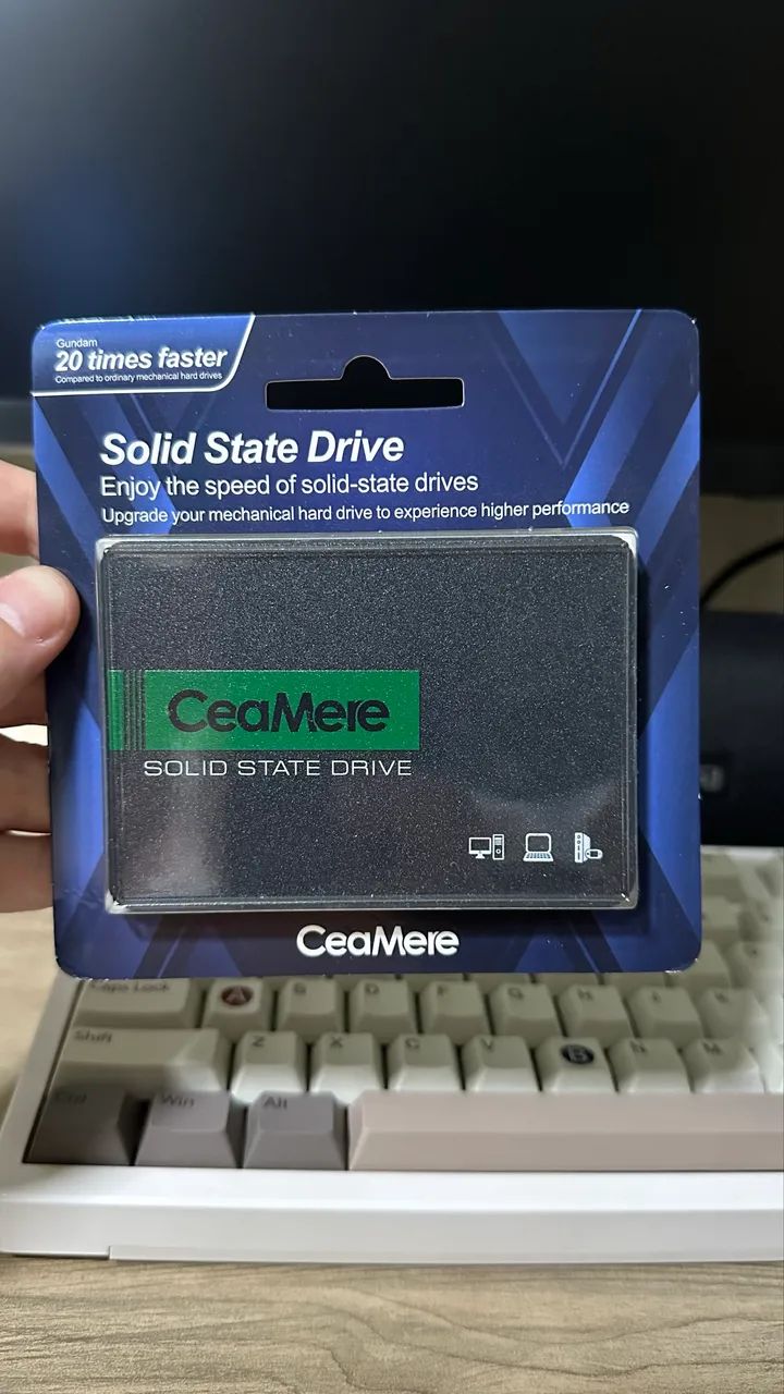 NOVO! SSD SATA Lacrado 120GB - Foto 3