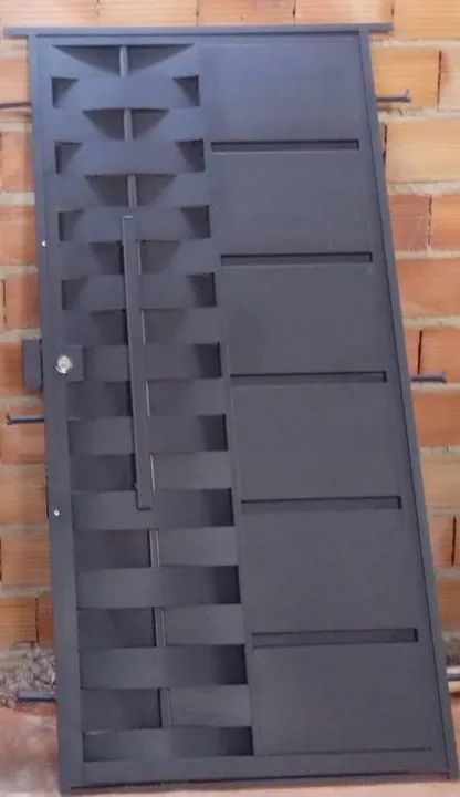 PORTÃO SOCIAL 80X210 - Foto 2