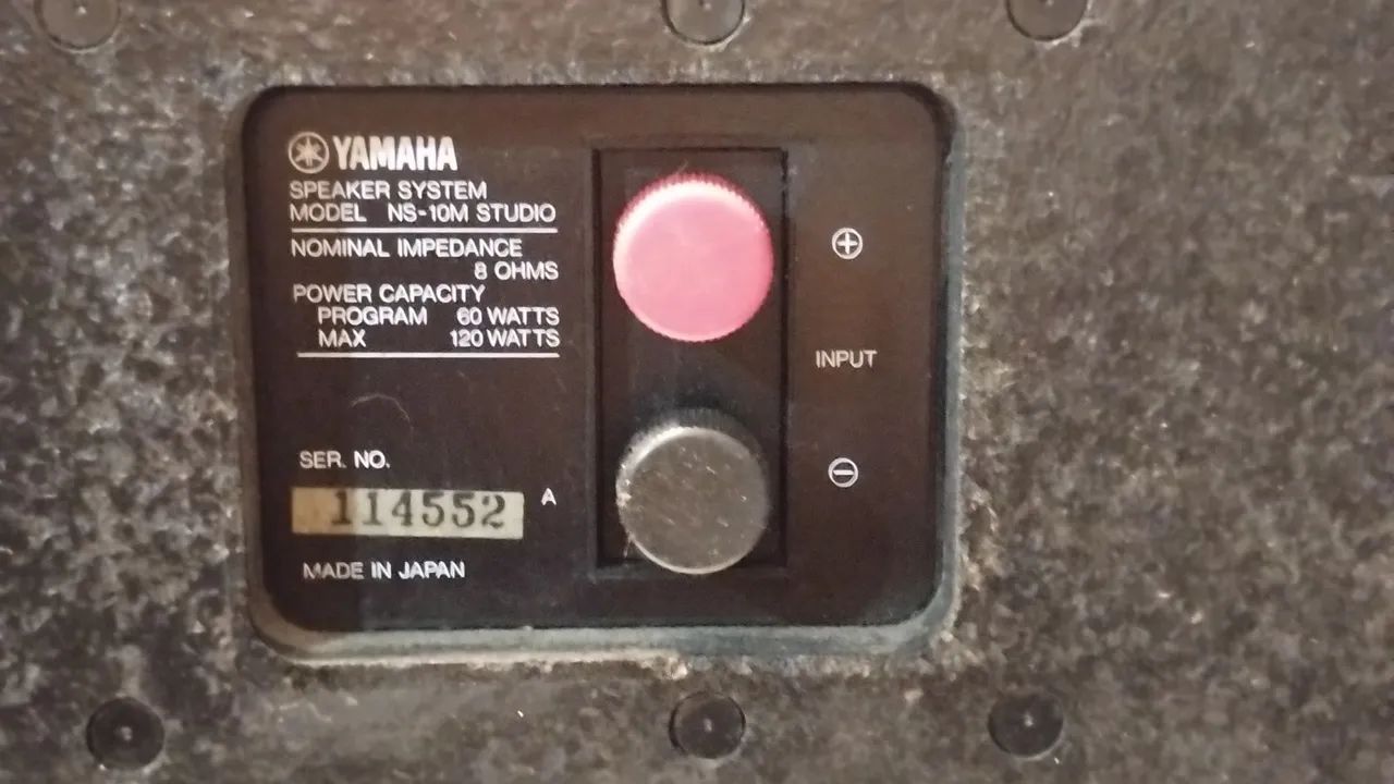 Caixas Yamaha NS 10 original - Aparelhos de Som - Vila Moraes, São