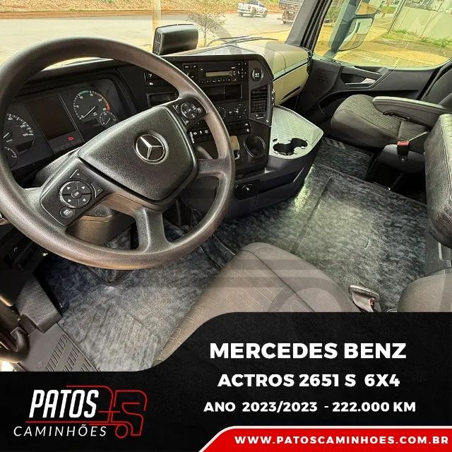 Cavalo Mecanico Mercedes Benz Actros 2651 s 6x4 2023/2023 - Foto 19