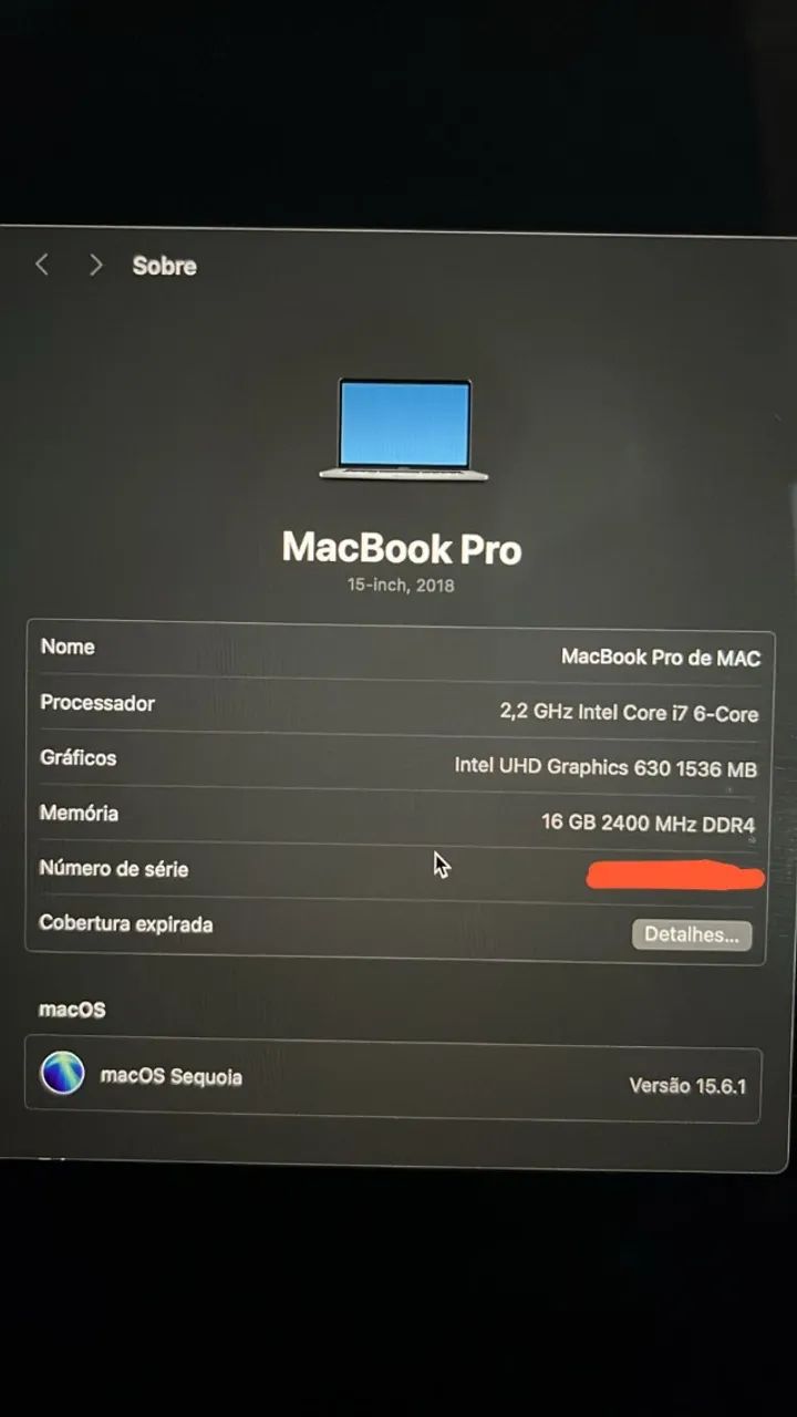 Macbook Pro 2018 - Foto 3