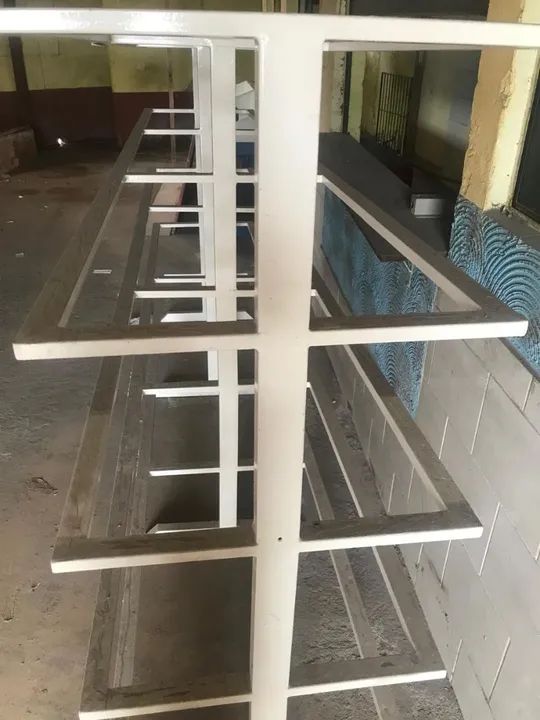 Prateleira de aço para loja reforçada - Foto 3