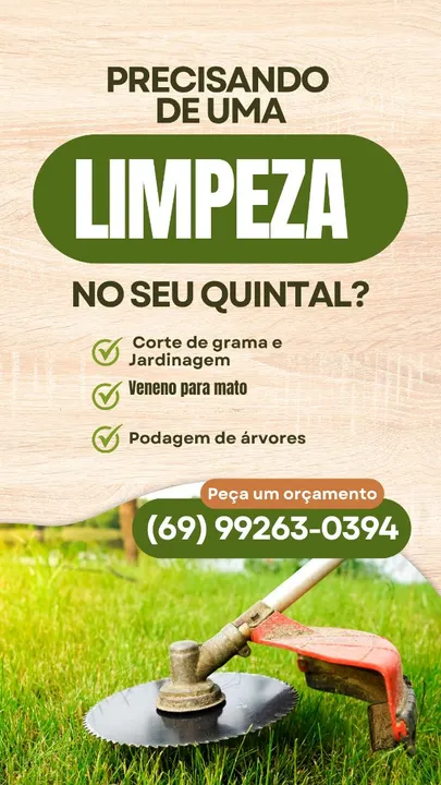 Roçador de terreno