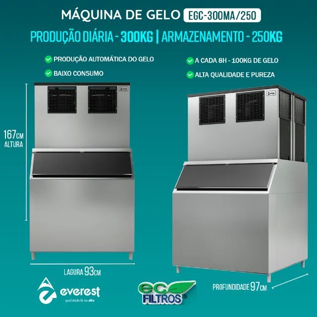 MAQUINA DE GELO EVEREST