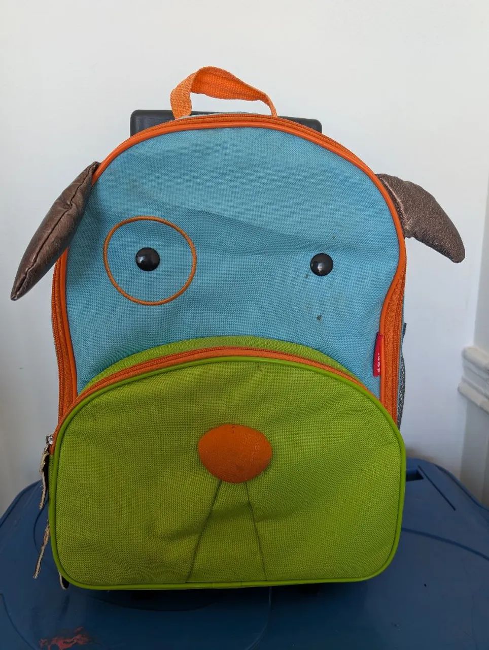 Mochila Infantil Cachorro com rodinhas