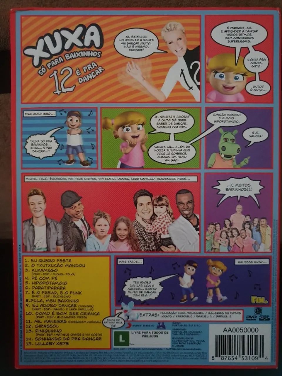 DVD XSPB Xuxa Só Para Baixinhos vol. 12 Original - Foto 5