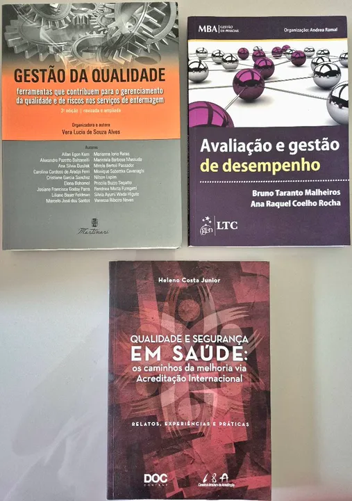 Livros de Gestão da Qualidade e Segurança em Saúde