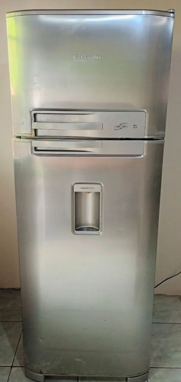 Geladeira Electrolux inox duplex 