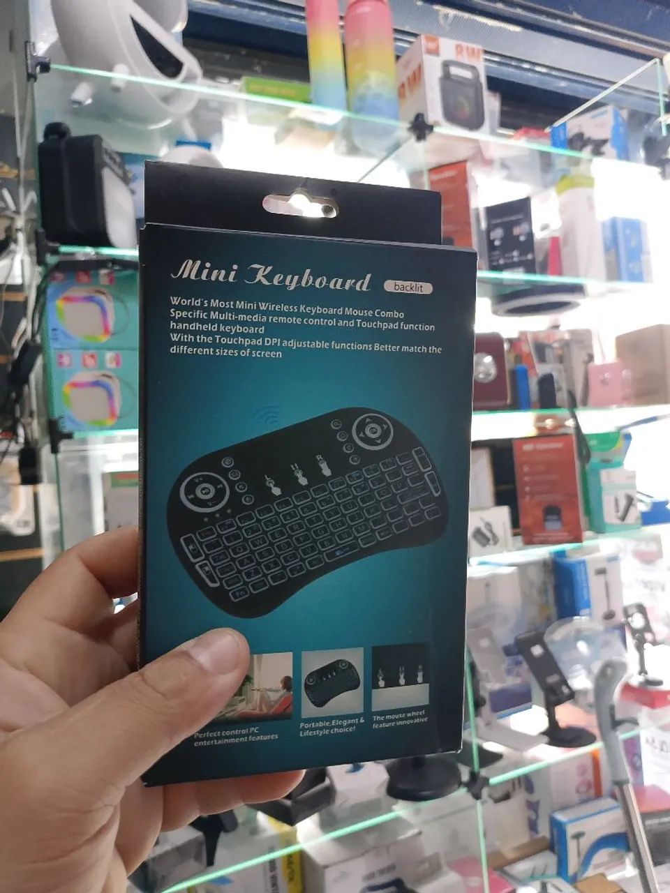 Mini shop inhoaiba mini teclado 