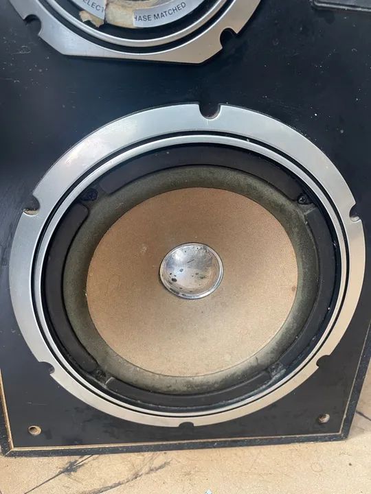 Caixa de Som CP-77 X-Bass sharp antiga auto falante - Foto 3