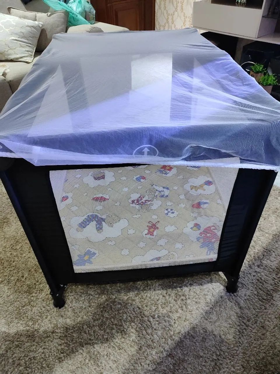 Berço portátil com mosquiteiro Galzerano - Foto 3