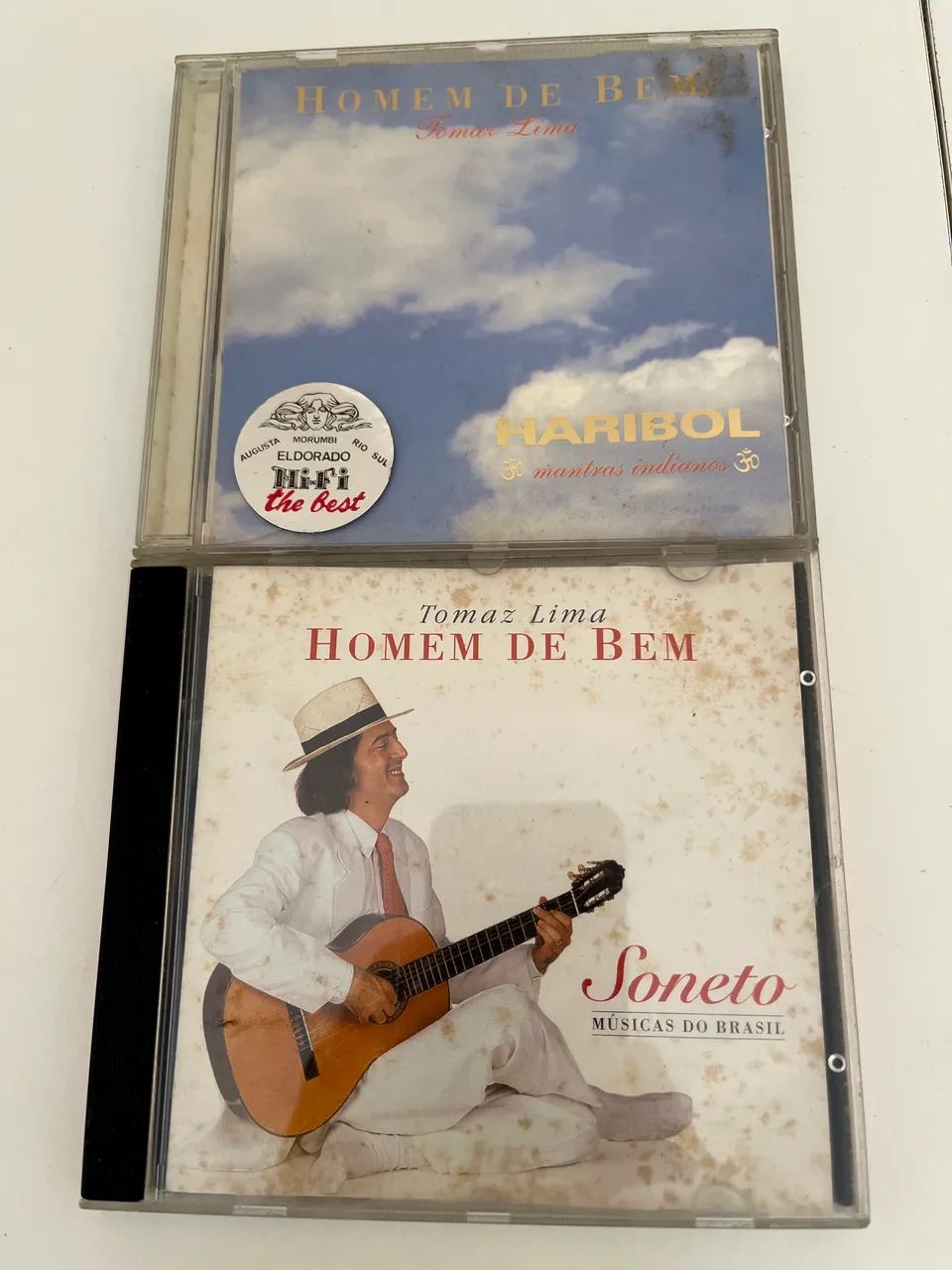 CDs Tomaz Lima-Homem de Bem. Haribol e Soneto 