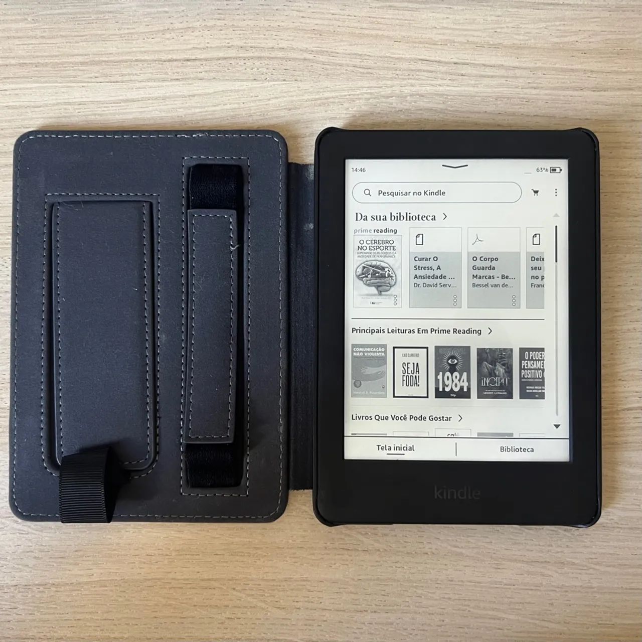 Kindle 10ª Geração com capa