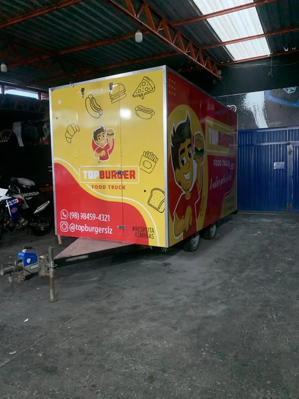 Food Truck Top Burger - Trailer para o seu negócio!