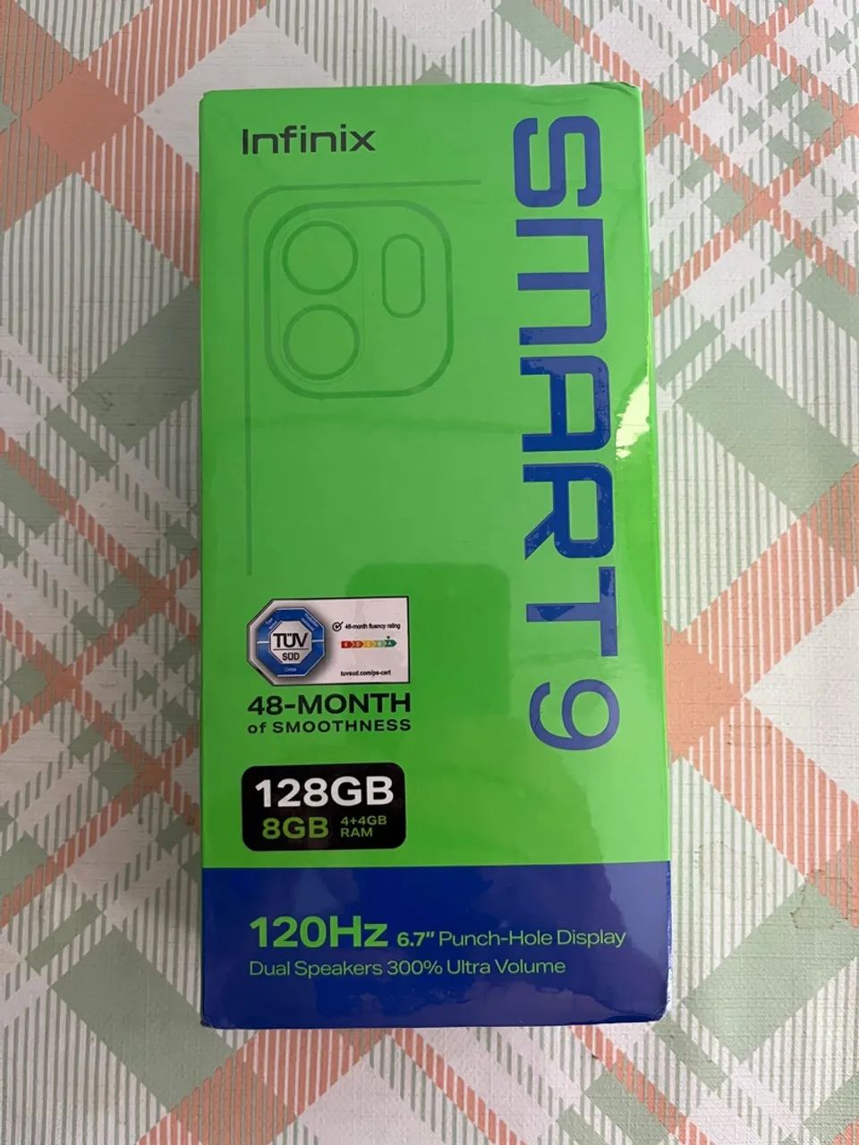 Smartphone Infinix Smart 9 128gb 4gb Ram câmera 13mpx Selfie 8mpx Lacrado 680,00