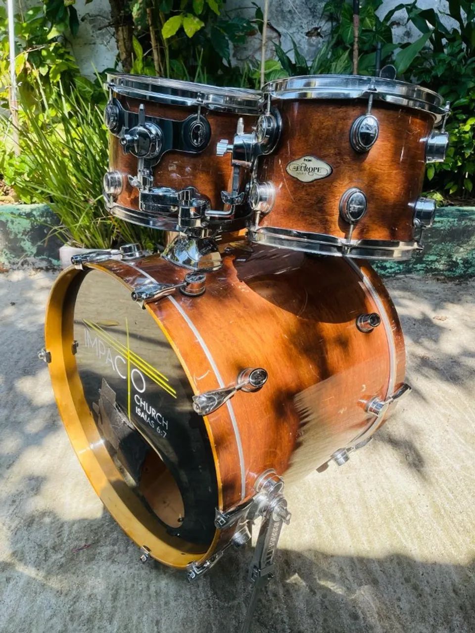Bateria Prime Europe Maple (Shell pack) Só Tambores - Foto 2