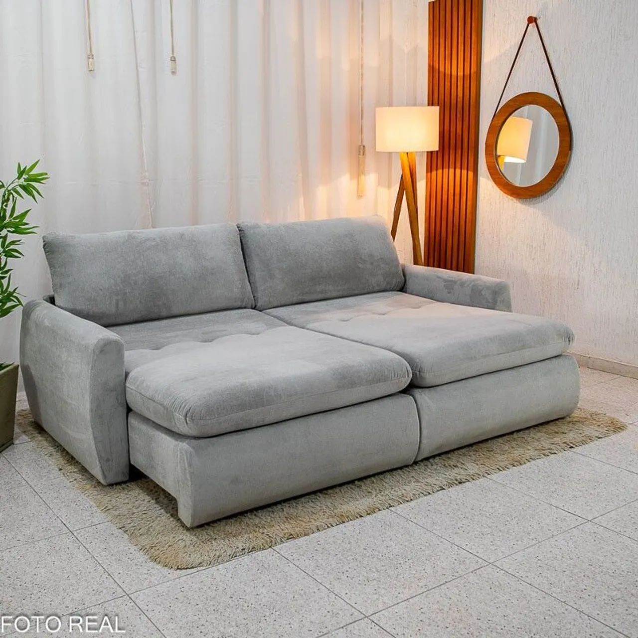SOFÁ SUPER FUNCIONAL SEM CAIXA CONFORTO E QUALIDADE SURPREENDA-SE!! 625RY7 - Foto 3