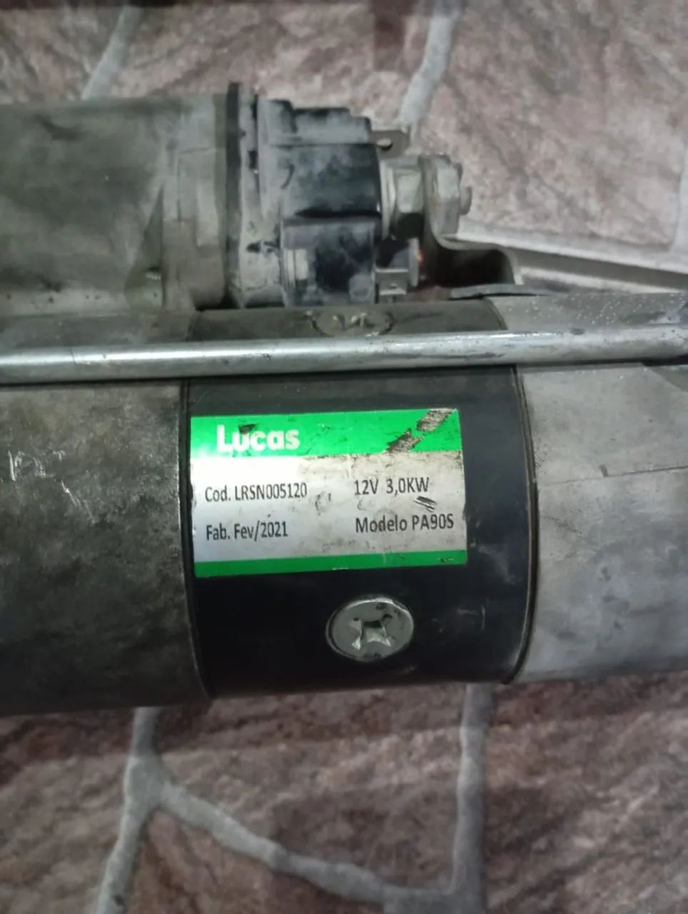 Motor de arranque Lucas 12V 3,0KW - Foto 3