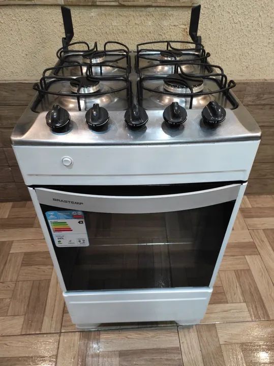 Fogão 4 bocas Brastemp Automático, LEIA O ANÚNCIO!! - Foto 2