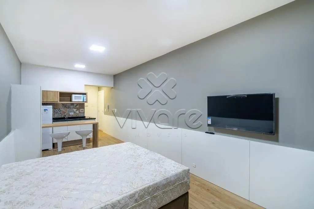 Studio mobiliado com 27,82m² - Bairro Centro - para alugar