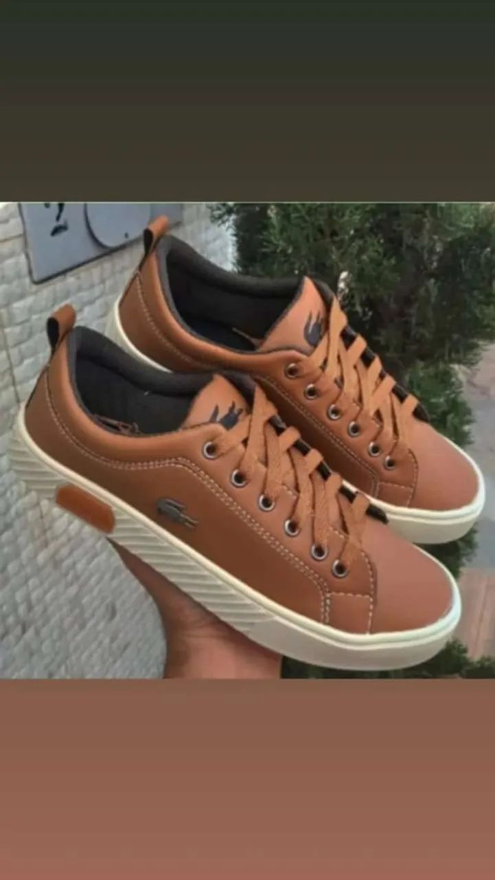 Tênis Lacoste Couro - Conforto e Estilo